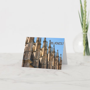 Remerciements Carte de vœux de foi chrétienne