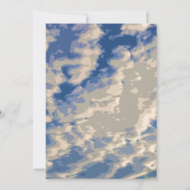 Remerciements Carte de voeux de formation de nuages en Pennsylva (Devant)