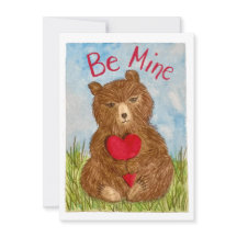 Carte de vœux de la Saint-Valentin Sois Mienne