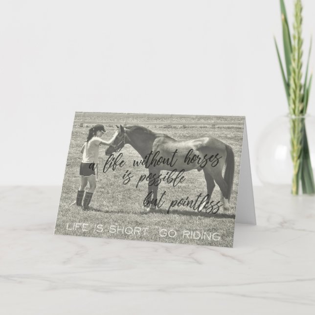 Remerciements Carte de voeux DE MARCHE (Devant)