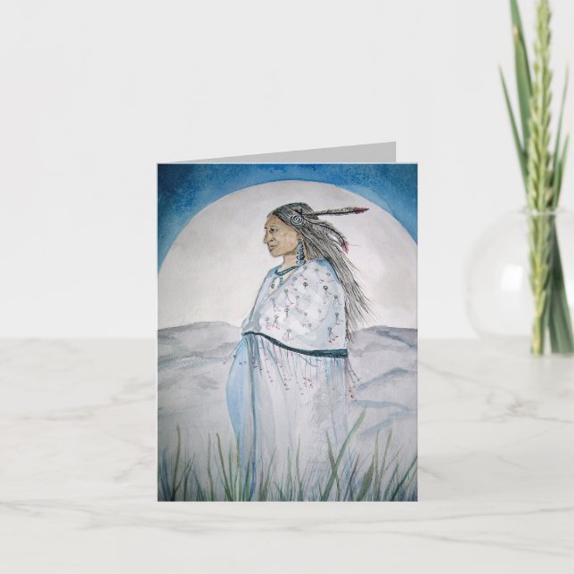 Remerciements Carte de voeux de Soeur Moon (Devant)