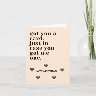 Remerciements Carte de voeux drôle pour anniversaire de mariage