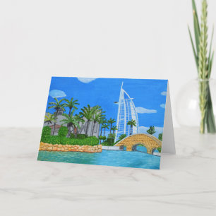 Remerciements Carte de voeux Dubaï