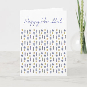 Remerciements Carte de vœux Hanukkah