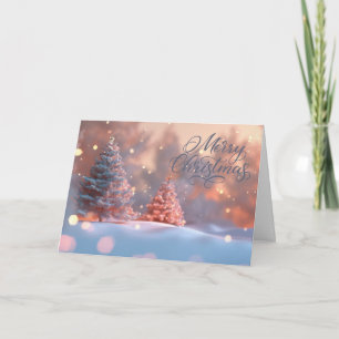 Remerciements Carte de vœux Joyeux Noël Esaïe 7:14 (5x7)