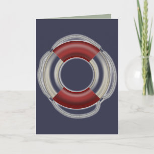 Remerciements Carte de voeux Lifesaver