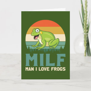 Remerciements Carte de voeux Love Frogs (vide)