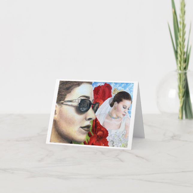 Remerciements Carte de voeux "Mémoire" (Devant)