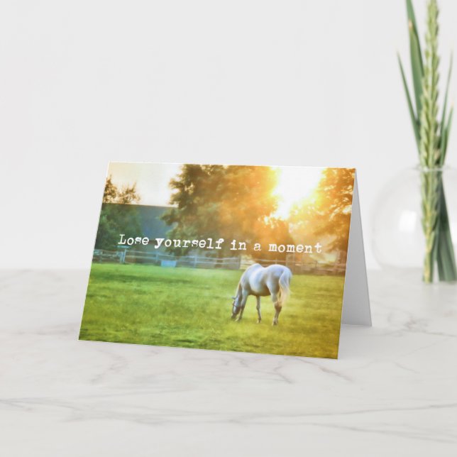 Remerciements Carte de voeux MIST du soir (Devant)