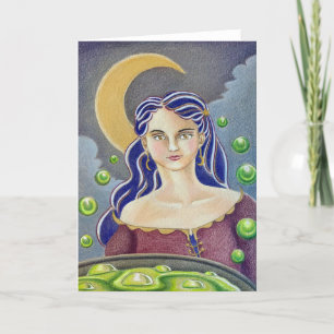 Remerciements Carte de voeux Moon Potion