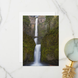 Remerciements Carte de voeux Multnomah Falls