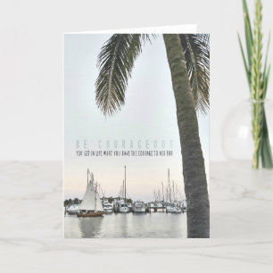 Remerciements Carte de voeux PALM SHADE