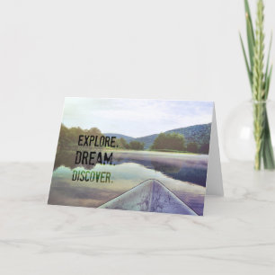 Remerciements Carte de voeux PEINTED RIVER