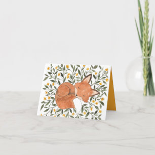 Remerciements Carte de vœux personnalisée - Paresseuse journée d