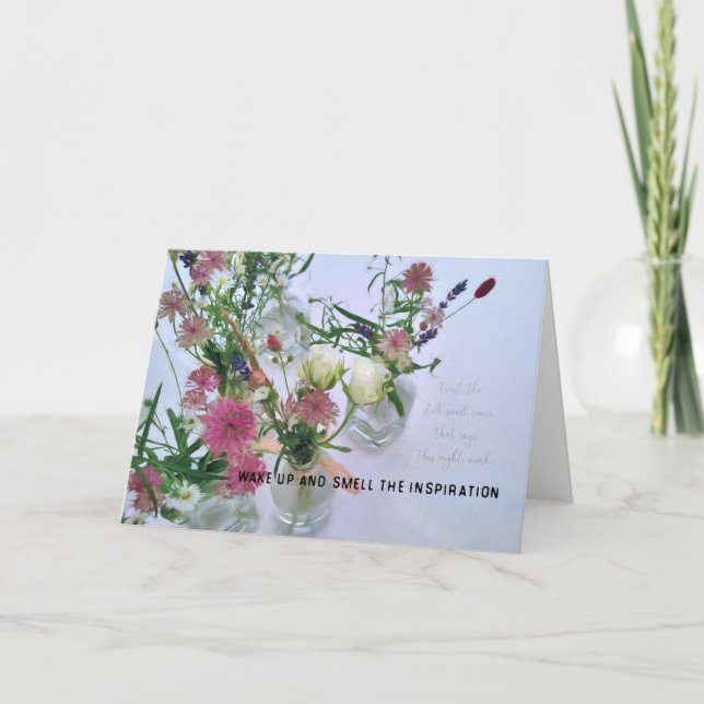 Remerciements Carte de voeux PETIT BUDS (Devant)
