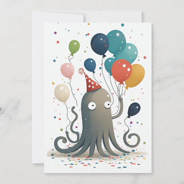 Remerciements Carte de voeux Pipe Party Flat (Devant)
