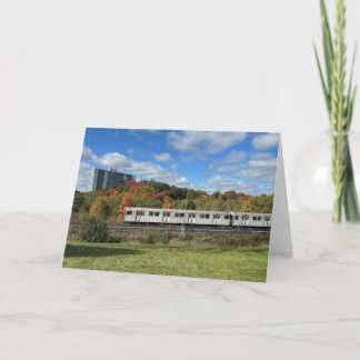 Remerciements Carte de voeux pliée des bois de l'agent de la Sub