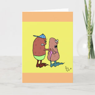 Remerciements Carte de voeux Potato Wedgies