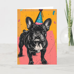 Remerciements Carte de voeux pour l'anniversaire de Bulldog
