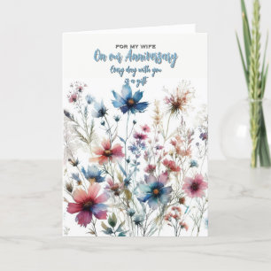 Remerciements Carte de vœux pour l'anniversaire de mariage de ma