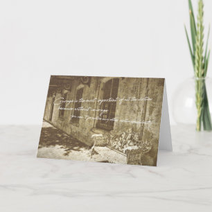 Remerciements Carte de voeux RASKIN ANTIQUES