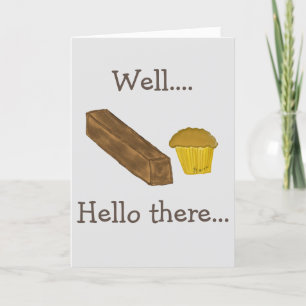 Remerciements Carte de voeux Stud Muffin