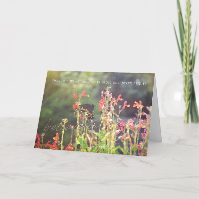 Remerciements Carte de voeux SUNSTRUCK (Devant)