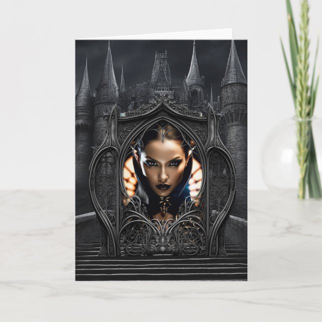 Remerciements Carte de voeux Vampire Queen! (Devant)