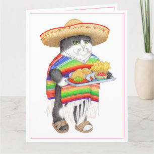 Remerciements Carte de voeux WENDELITO Muchas Gracias