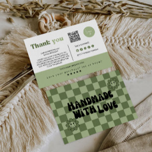 Remerciements Carte d'insertion de package Small Business