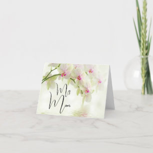 Remerciements Carte Fête de ma mère