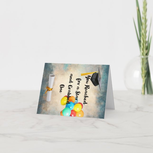 Remerciements Carte personnalisée de diplôme (Devant)