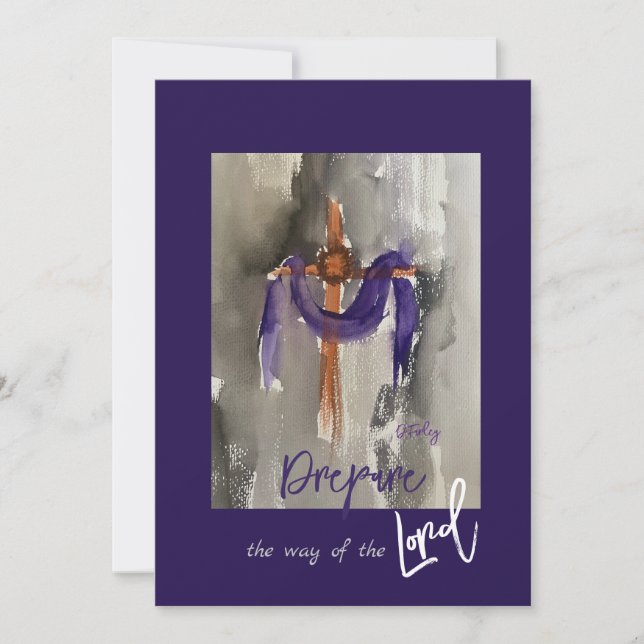 Remerciements Carte pour notes de Pâques Hallelujah (Devant)