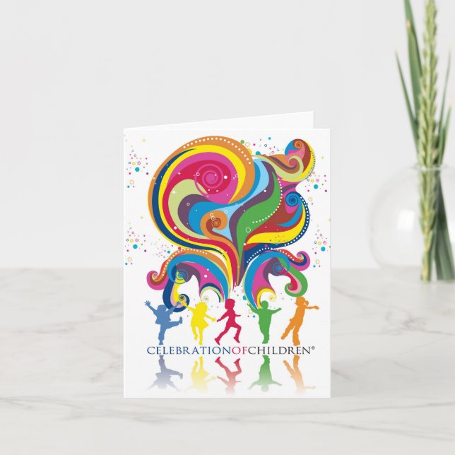 Remerciements Carte pour notes vide de COC (Devant)