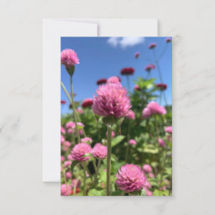 Remerciements Carte "Rose floral" de la marque Z