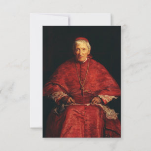 Remerciements Carte Sainte de Saint John Henry Newman Lumière Bi