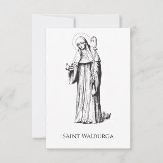 Remerciements Carte sainte médiévale de Sainte Walburga
