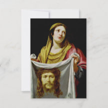 Carte Sainte Véronique de la Sainte Face
