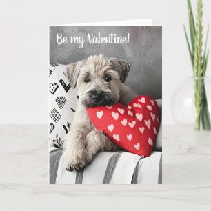 Remerciements Carte Valentine pour marionnette de Terrier