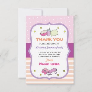 Remerciements Cartes Fête Du Bois D'Anniversaire D