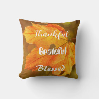 Remerciements Chute Gratuit Thanksgiving Oreiller