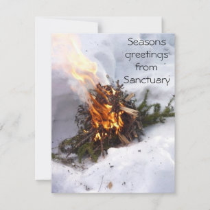 Remerciements Collection de carte de voeux de Noël de Noël