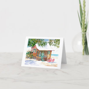 Remerciements Cottage Brown Ft. Myers Beach Carte de remerciemen