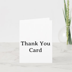 Remerciements créez votre propre carte de remerciement simple 4
