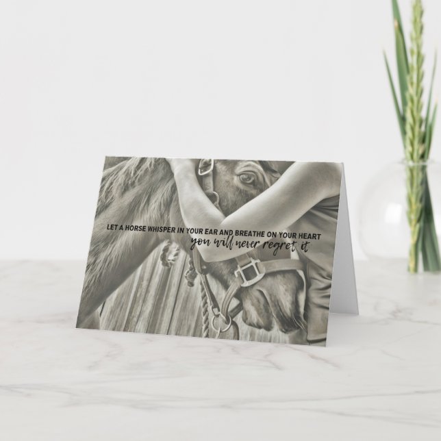 Remerciements DERNIÈRE carte de voeux WHISPER (Devant)