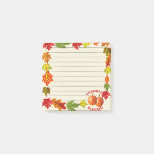Remerciements et bienheureux Post-it Note