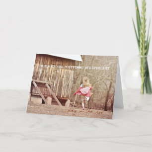Remerciements EXÉCUTEZ EMILY, EXÉCUTEZ ! Carte de vœux