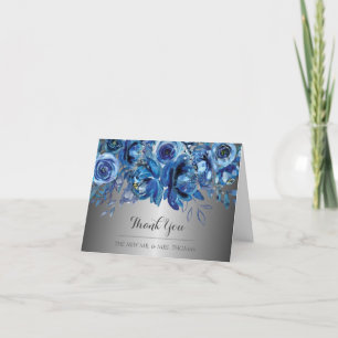 Remerciements Floraison avec appréciation : Carte de remerciemen