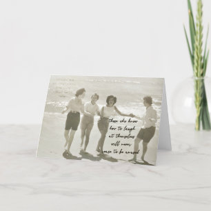 Remerciements FRIENDSHIP DANSE Carte de voeux