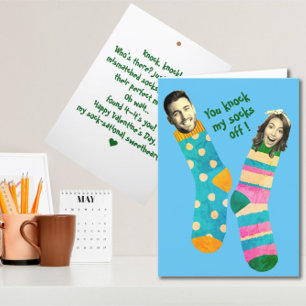 Remerciements Funny Face Une carte de vœux amusante pour la Sa
